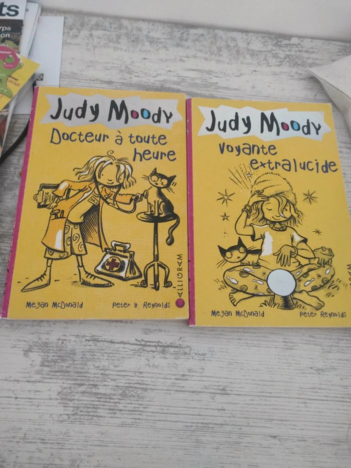 Judy moddy. Lot de deux livres