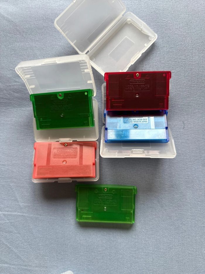 Lot 5 jeux gameboy advance pokemon - photo numéro 2