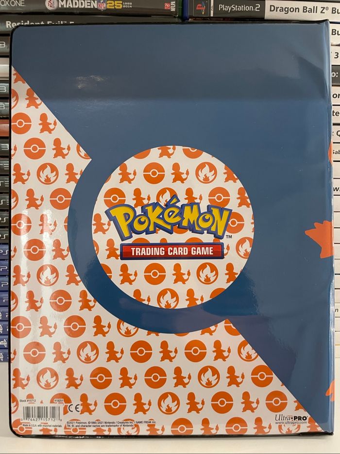 Classeur carte Pokémon salameche - photo numéro 2