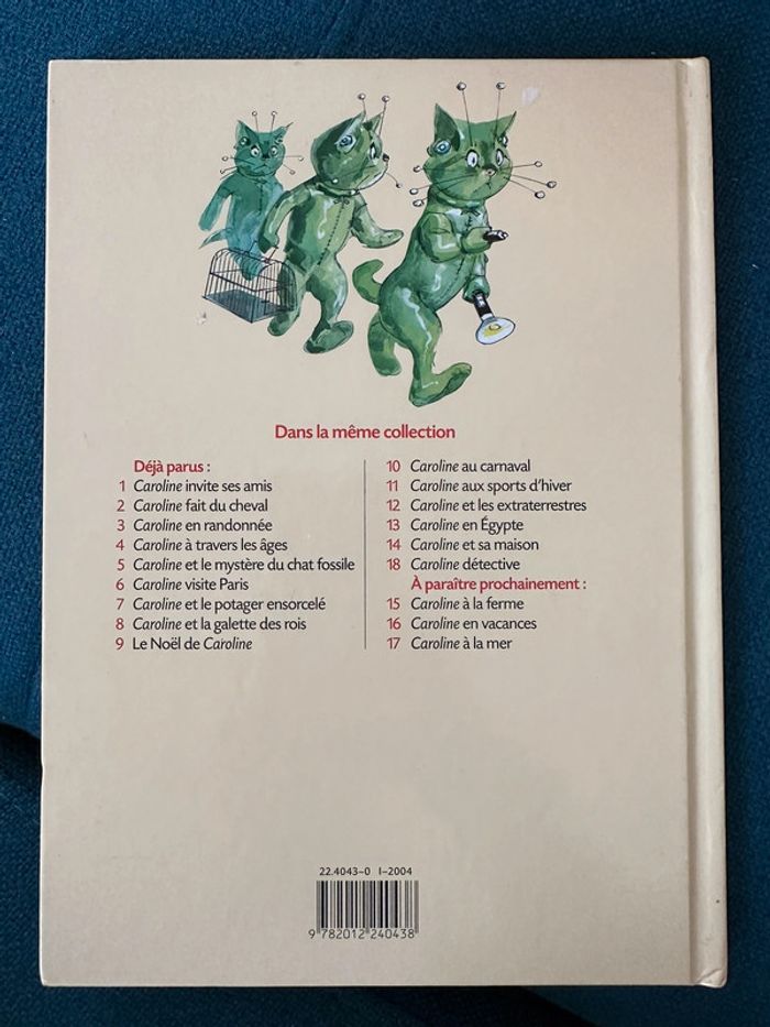 Livre vintage Caroline et les extraterrestres Pierre Probst bd album - photo numéro 2