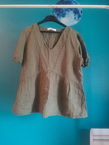Blouse kaki
