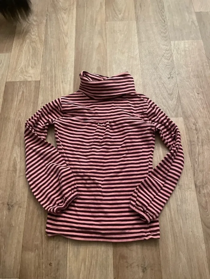 Col roulé Vinyl Fraise taille 6 ans