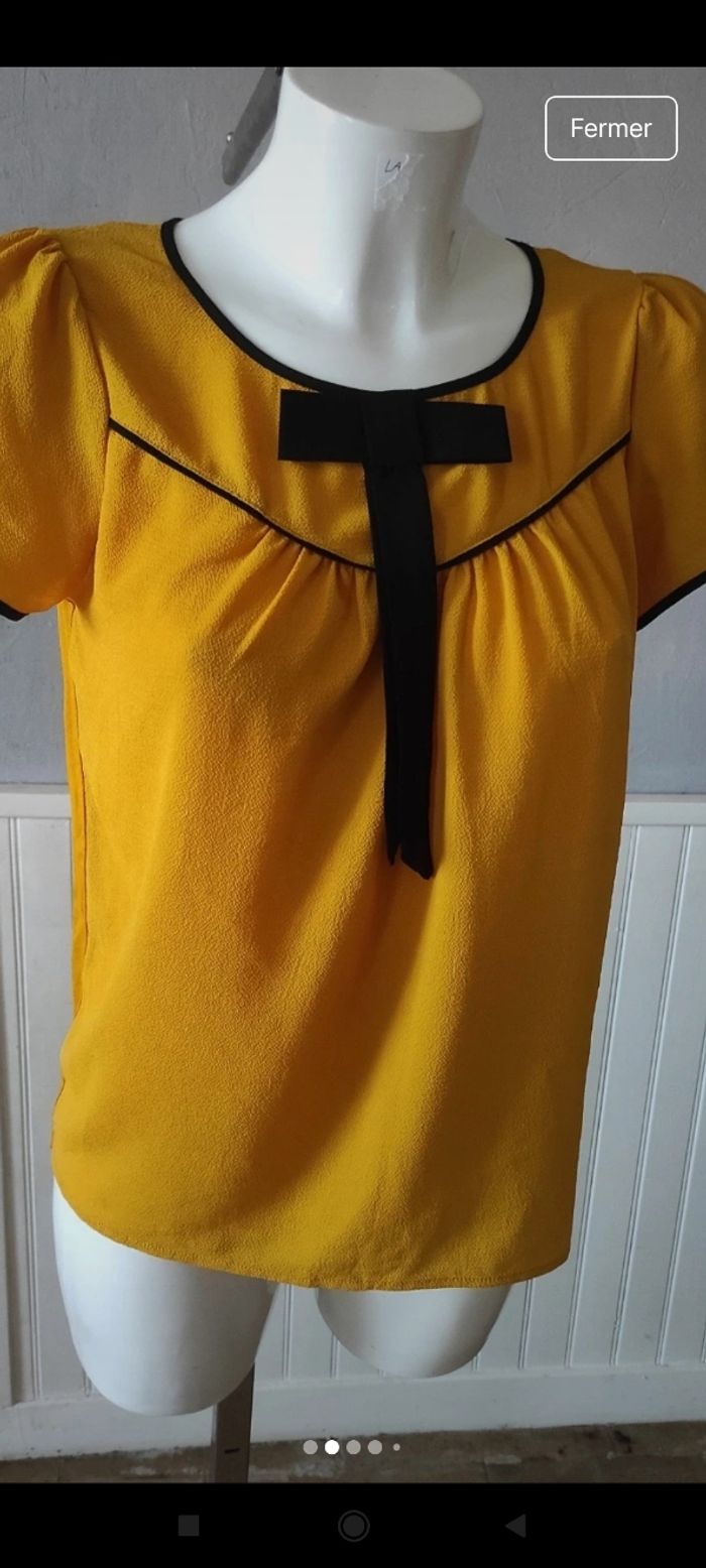 Magnifique haut femme Naf Naf f1 - photo numéro 4