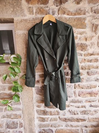 Trench leger kaki
