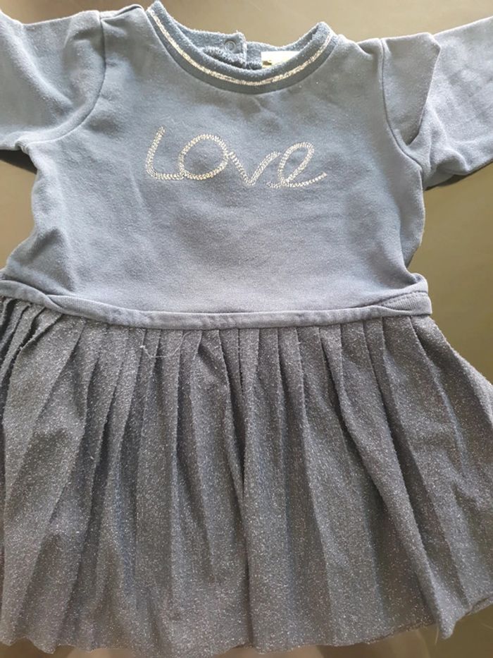 Robe tutu manches longues 18 mois - photo numéro 2