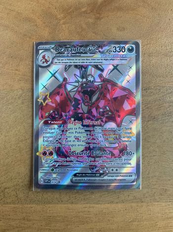 Carte Pokemon Dracaufeu EX Promo Destinées de Paldea