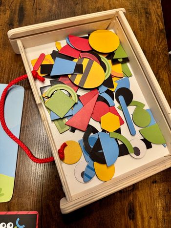 Malette avec tableau magnétique