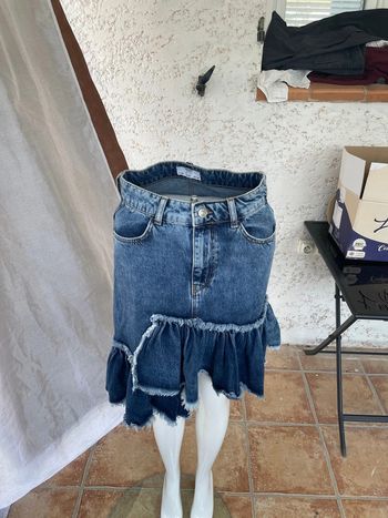 Jupe en jean de la marque Bershka