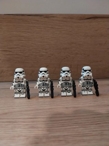 Figurines type lego 4 stormtroopers star wars