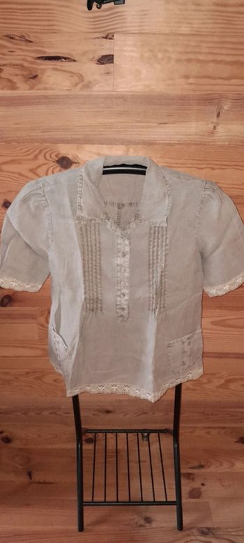 Chemisette style Lin taille L