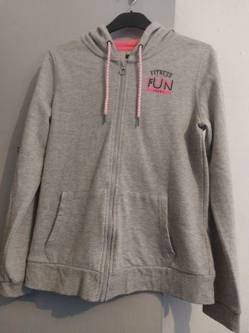 Sweat zippé