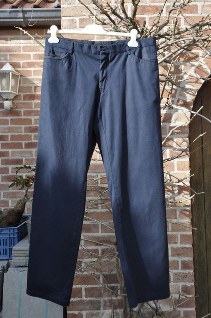Pantalon classique marine taille 52 it/44-46 fr - photo numéro 2