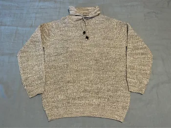 Pull gris chiné - Pull & Bear - Taille M