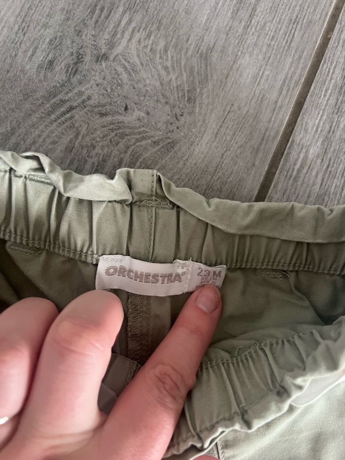 Pantalon léger kaki 23 mois Orchestra - photo numéro 3