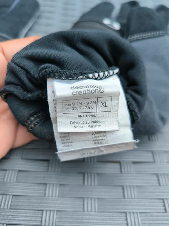 Gants homme cyclisme vélo Decathlon création Taille XL - photo numéro 7