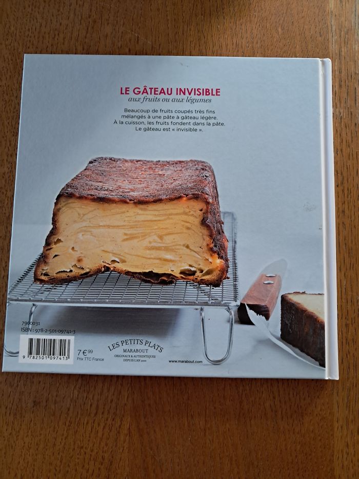 Les petits plats MARABOUT Le gâteau invisible - photo numéro 2