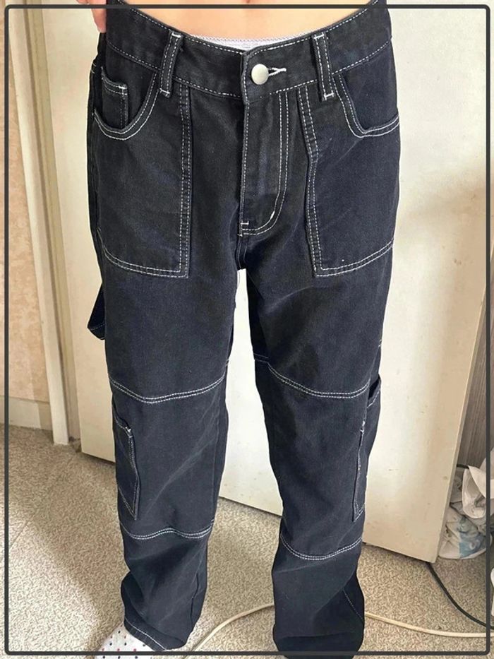 Jeans large taille 38 marque shein * - photo numéro 2