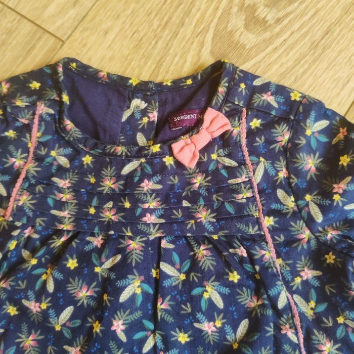 Blouse à manches longues bébé fille 3 mois - photo numéro 2