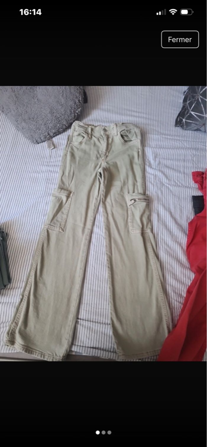 Pantalon cargo Zara