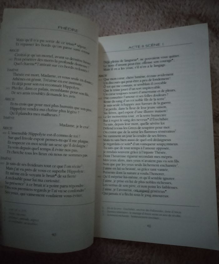 Livre "Phedre" de Jean Racine/Classiques Hachette/Texte integral 192 pages - photo numéro 3