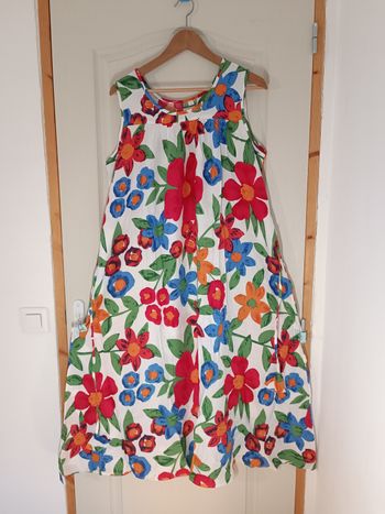 Robe floral évasé 46