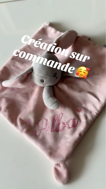 Doudou personnalisé
