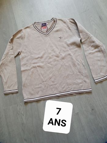 Pull 7ans garçon