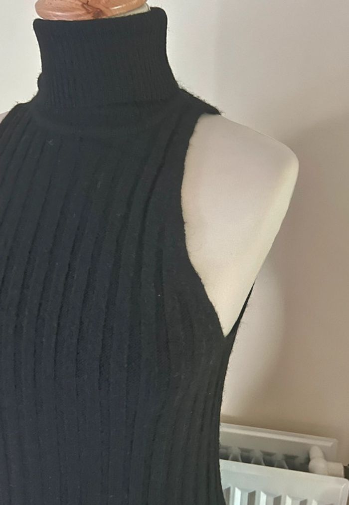 Robe pull, noire, Asos - photo numéro 4