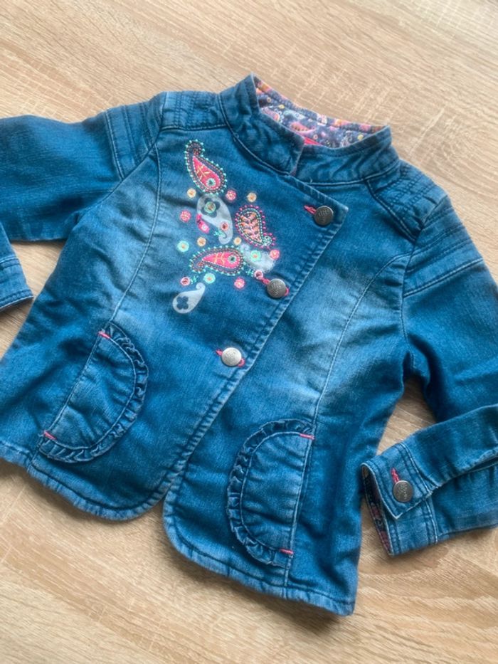 • Veste en jean fille Orchestra ~ 2 ans • - photo numéro 7