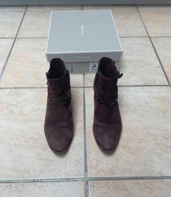 Bottines violettes