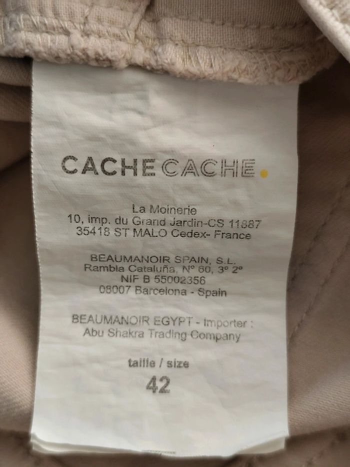 Pantalon avec bandes Taille 42 Cache cache - photo numéro 11