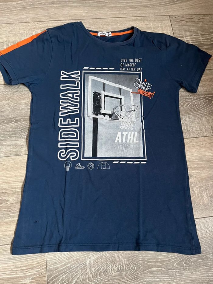 T-shirt manches courtes garçon 12 ans
