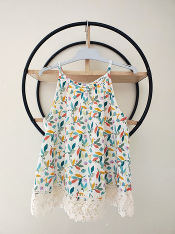 8 ans blouse débardeur été 