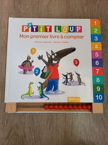 P'tit loup mon premier livre à compter