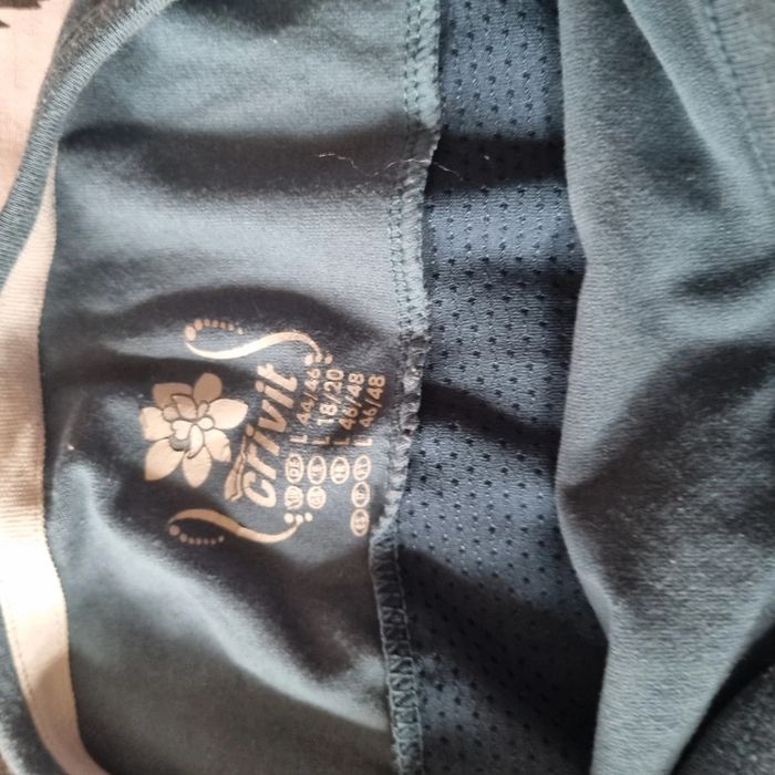 T shirt sport dos respirant bleu lidl crivit 46 48 neuf - photo numéro 2