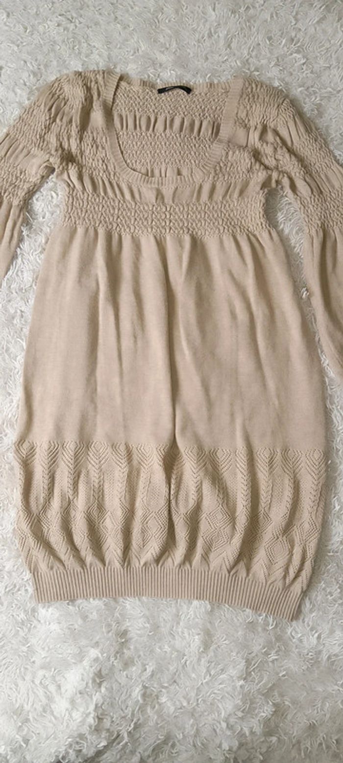 Robe femme en maille s38