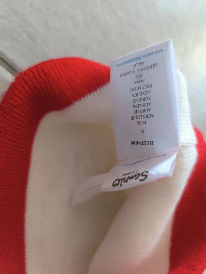 Lot bonnet et cache oreilles hello kitty taille 54 - photo numéro 3