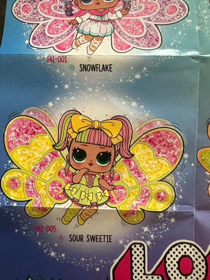 lol surprises fairies modèle sour sweetie