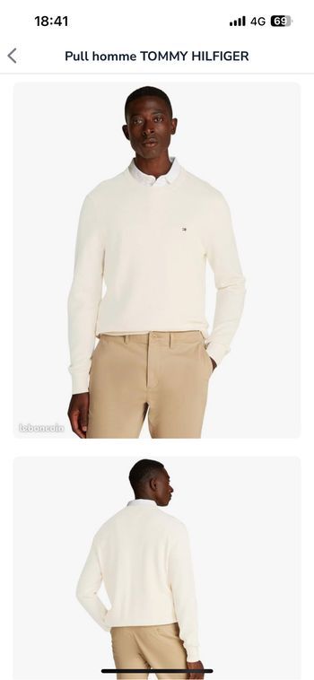 Pull homme Tommy H