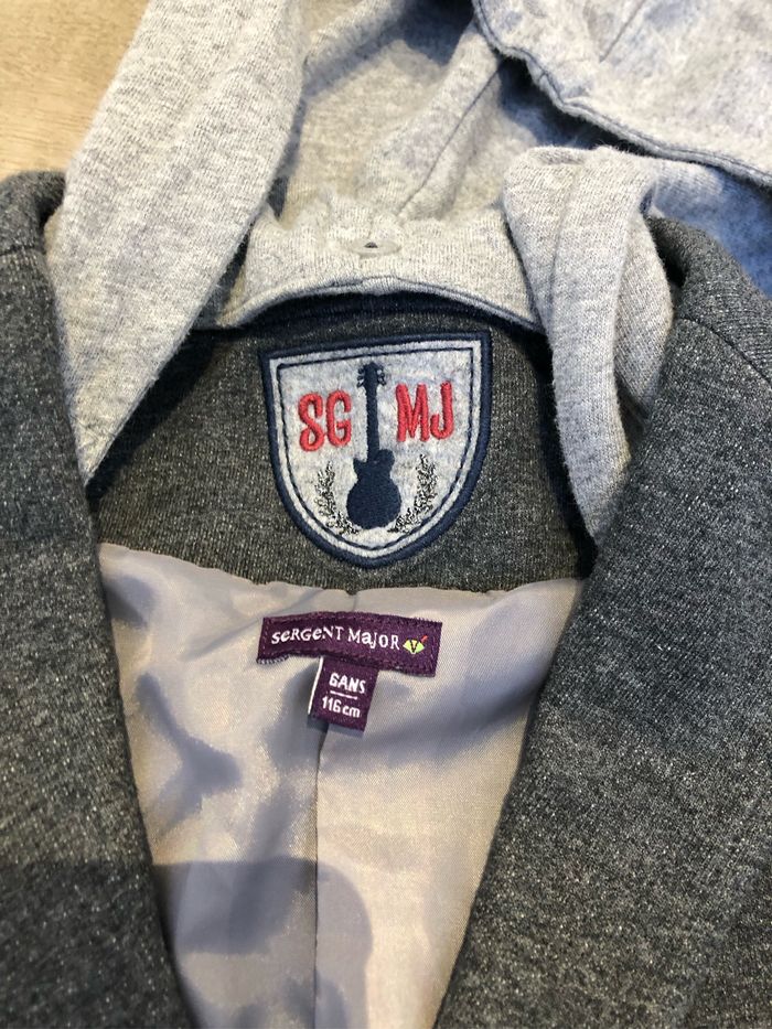 Gilet veste sergent major garçon 6 ans - photo numéro 3