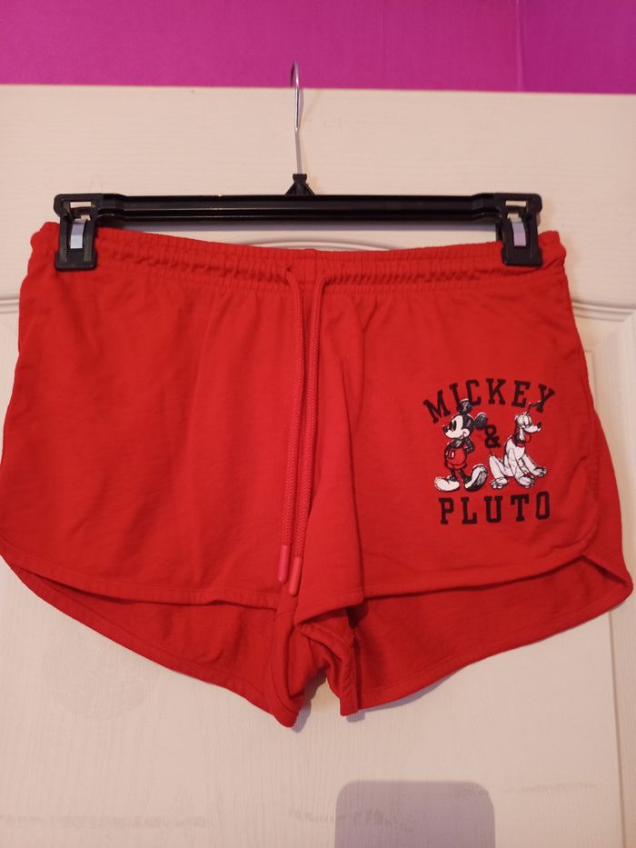 Short rouge Mickey