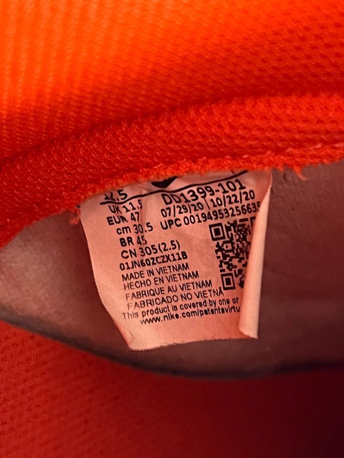 Nike Dunk High Syracuse (2021) - photo numéro 3
