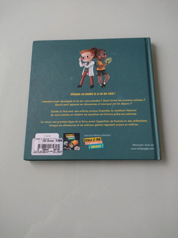 Livre Estelle et Noé à la découverte des dinosaures - photo numéro 2