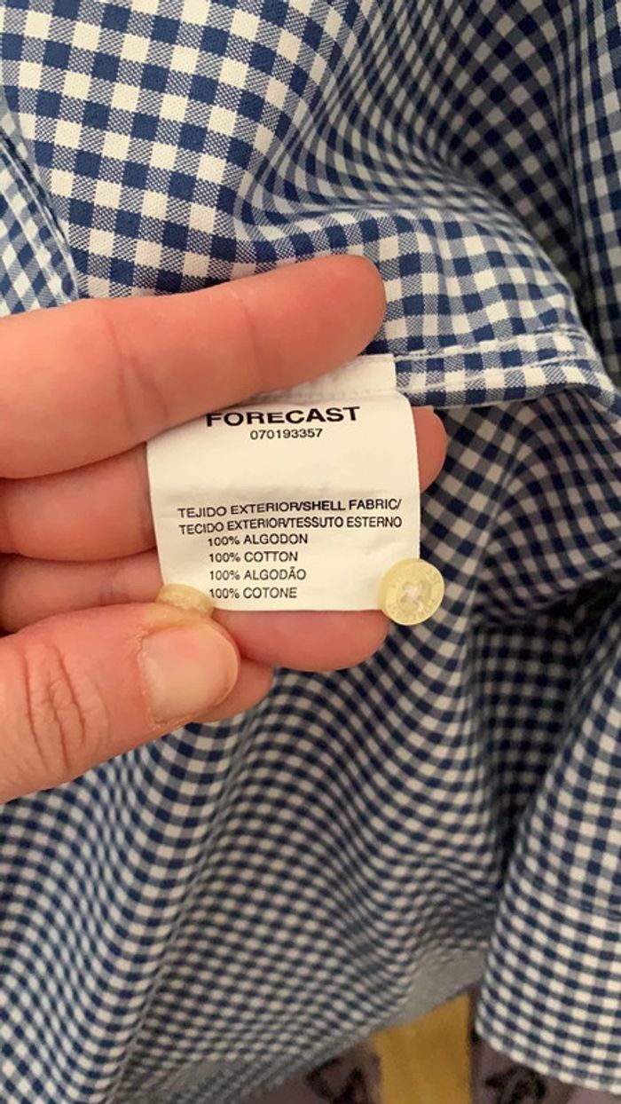 Chemise à carreaux Forecast - photo numéro 5