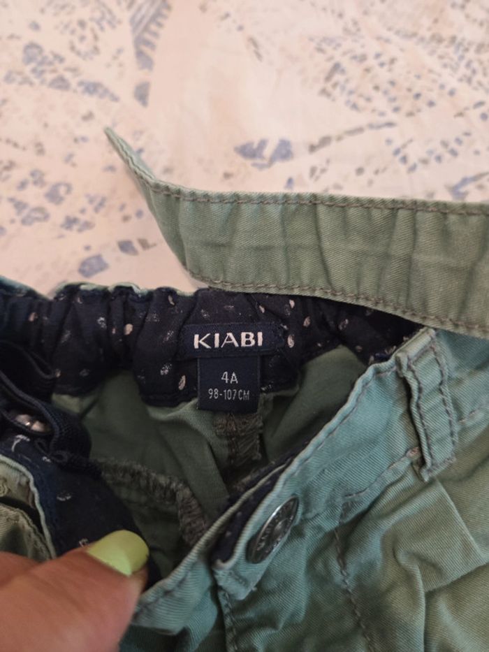 Short fille kaki taille 4ans kiabi - photo numéro 3