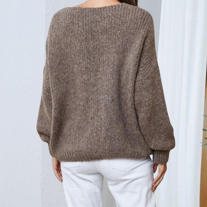 Cardigan avec laine taupe SO CACHEMIRE - photo numéro 4