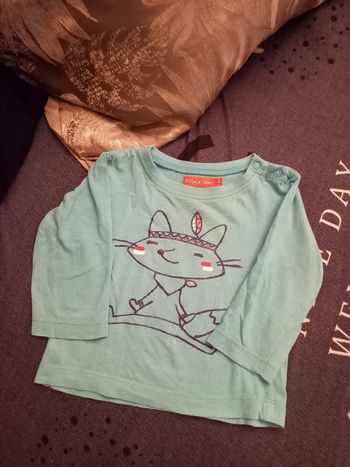 T-shirt manches longues en 12 mois