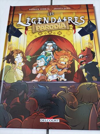 Livre BD Les légendaires Parodia