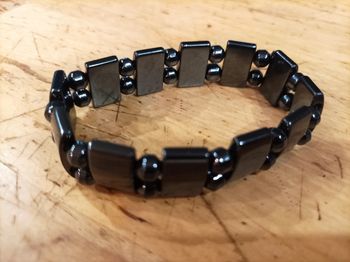 Bracelet magnétique hématites