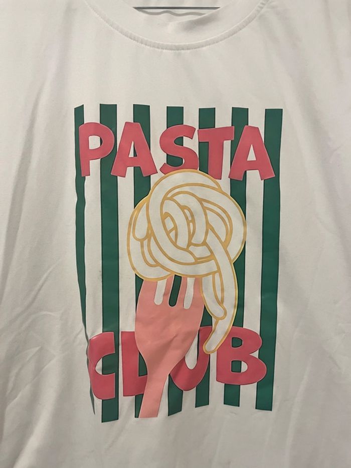Tee shirt Pasta Club - photo numéro 2